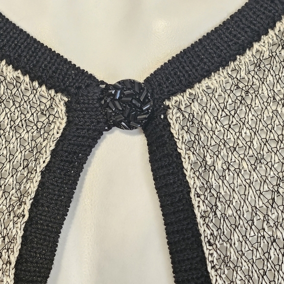 Sandy D'Andrade Cardigan Size Medium EUC - Picture 5 of 6